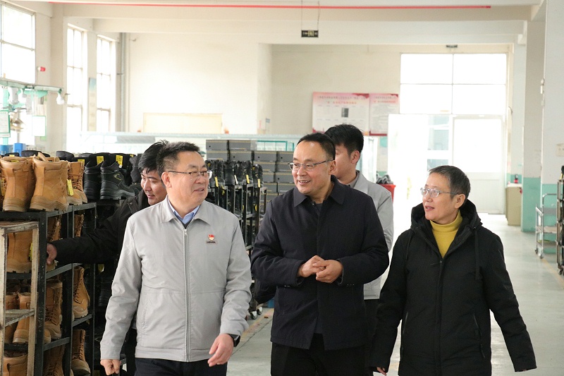 國內著名集團蒞臨百華鞋業，攜手打造合作新篇章！