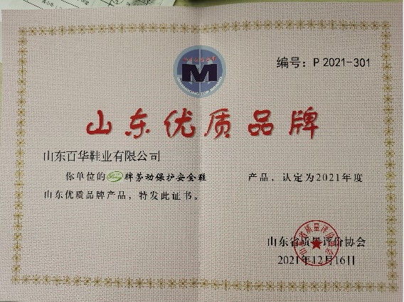 山東百華鞋業